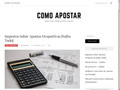 Pormenores : Como Apostar
